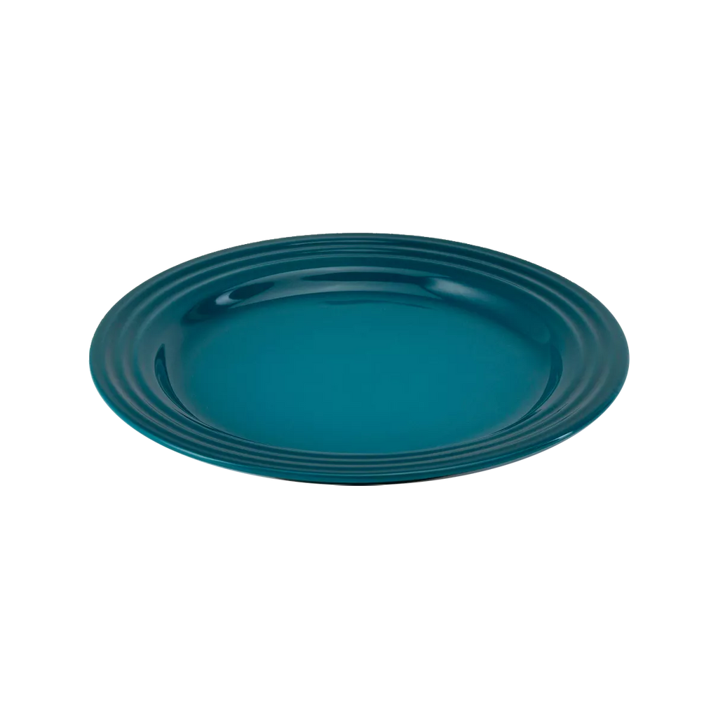 Le Creuset Frühstücksteller Deep Teal 22cm