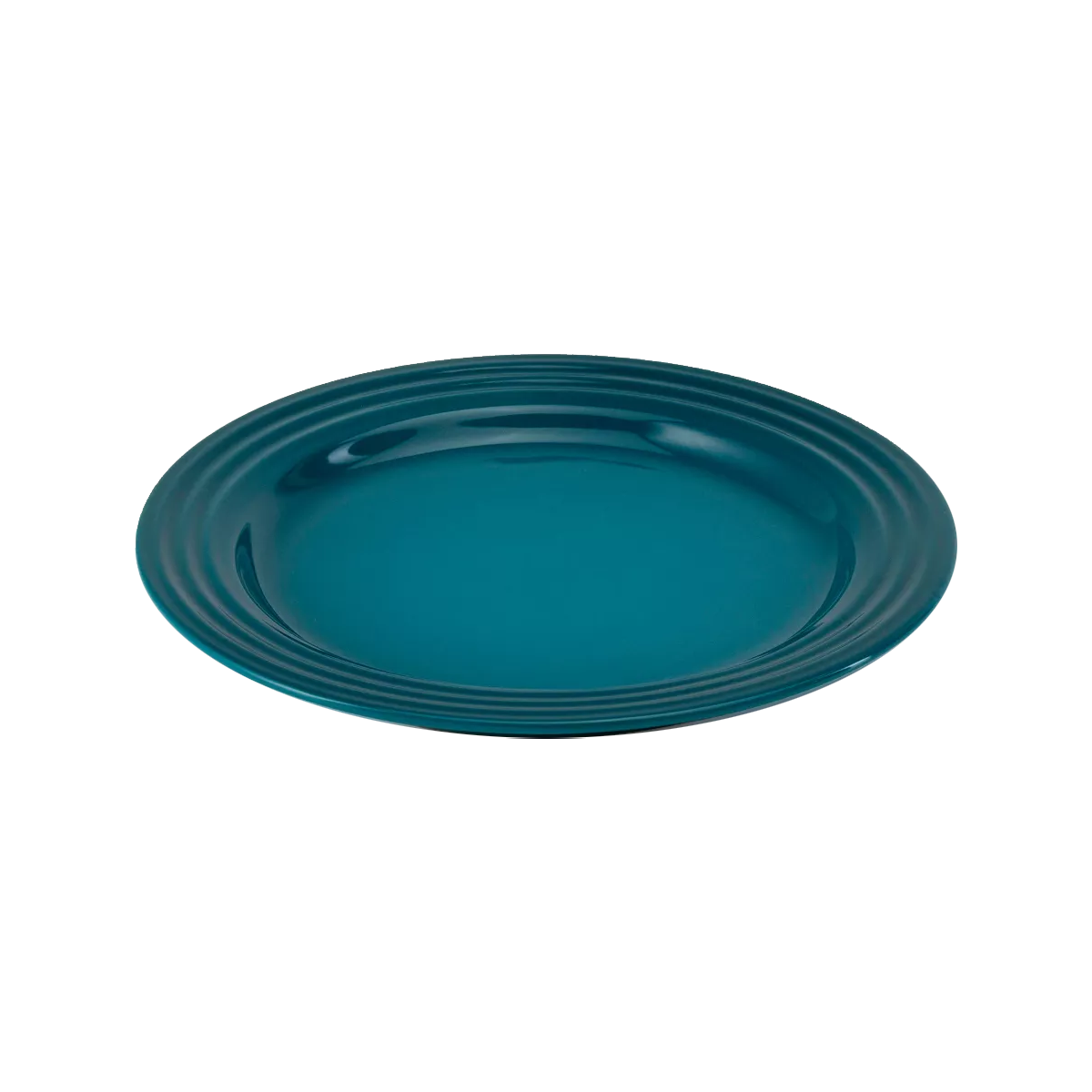 Le Creuset Frühstücksteller Deep Teal 22cm