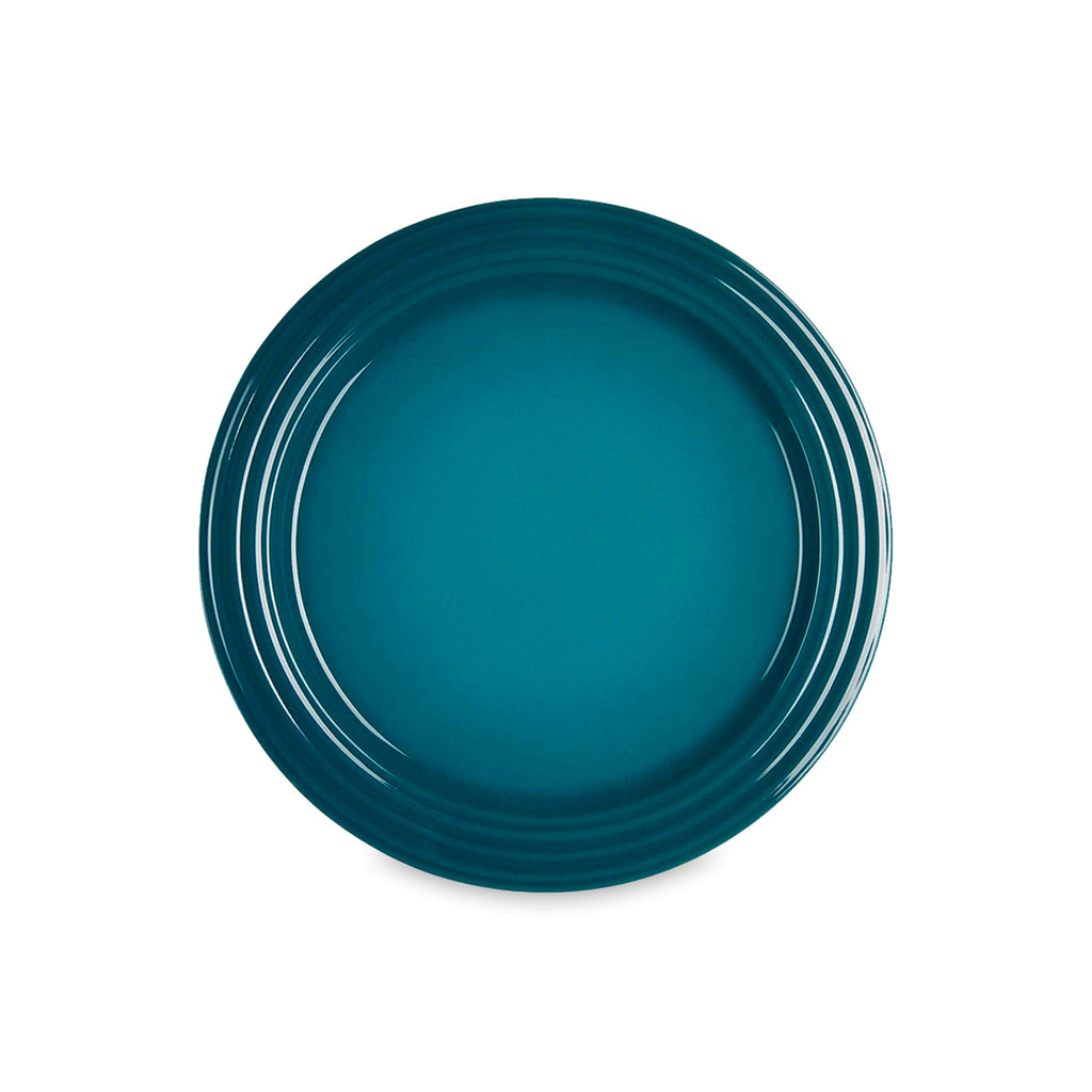 Le Creuset Frühstücksteller Deep Teal 22cm