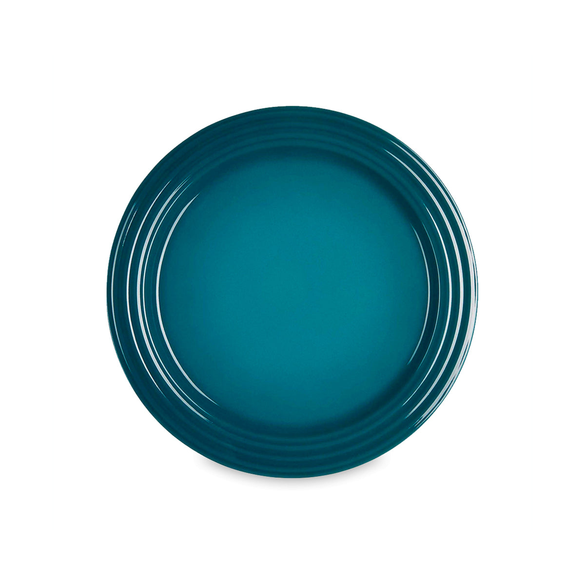 Le Creuset Frühstücksteller Deep Teal 22cm