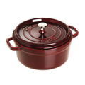 Staub La Cocotte 26cm, rund, Grenadine-Rot, Gusseisen