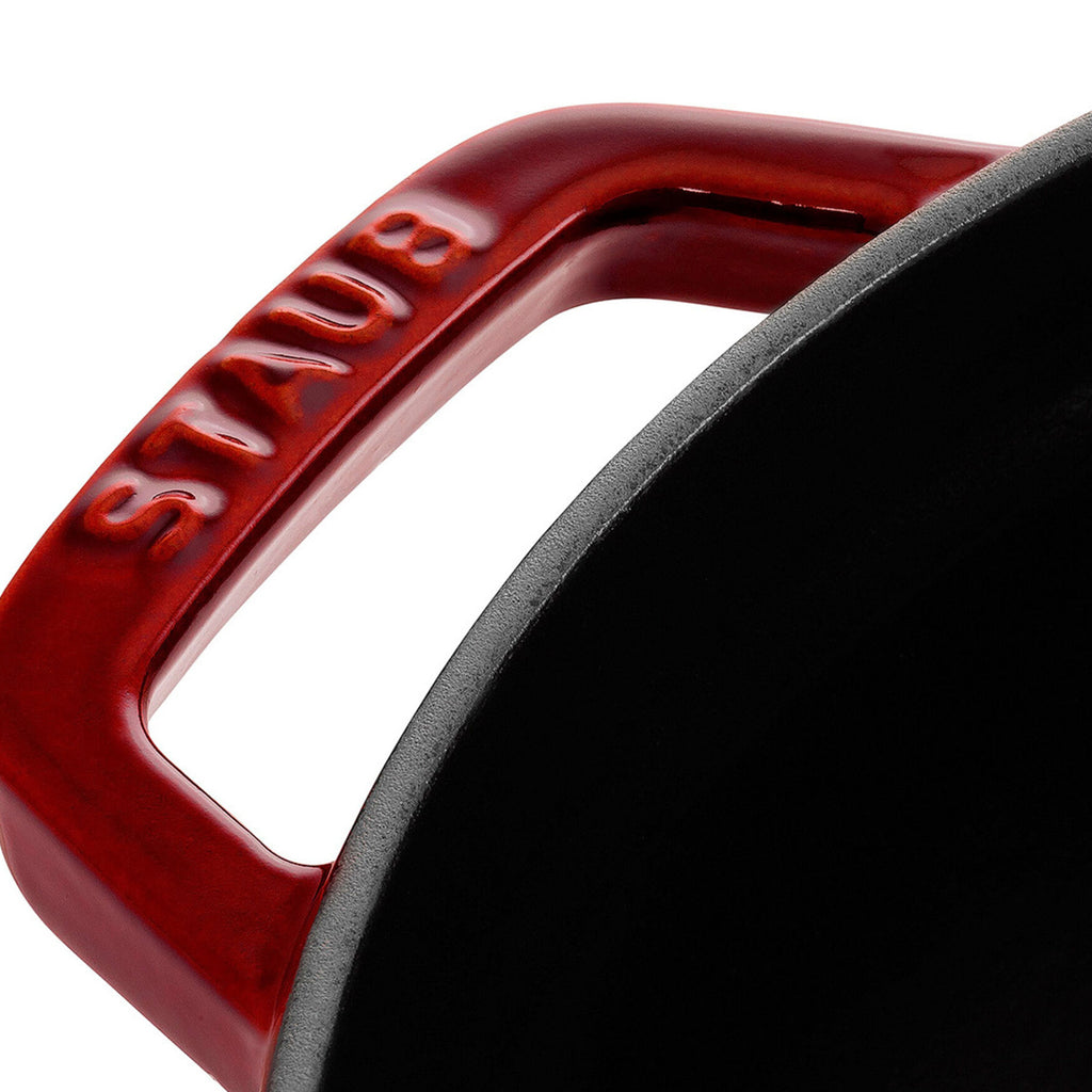 Staub La Cocotte 26cm, rund, Grenadine-Rot, Gusseisen