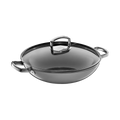 WMF Fusiontec Mineral Wok mit Glasdeckel 32cm Platinum